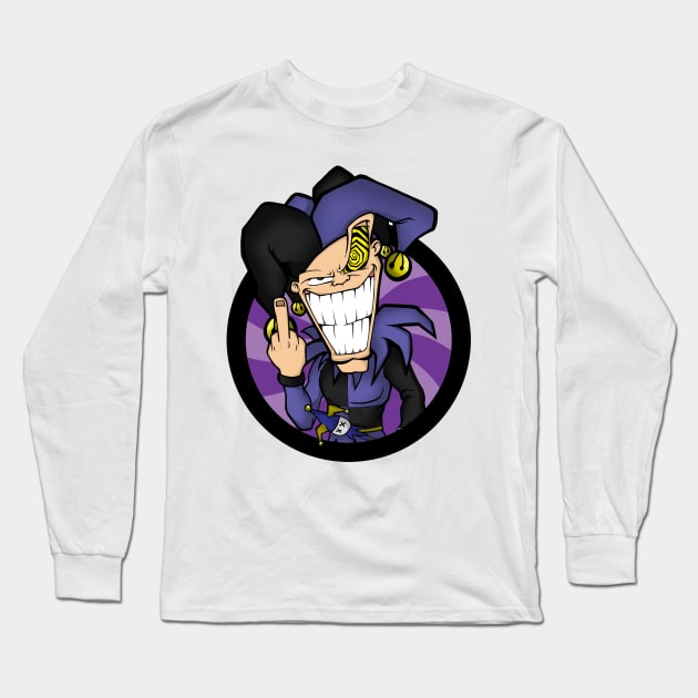 Jokey Jester Long Sleeve T-Shirt by TheD33J